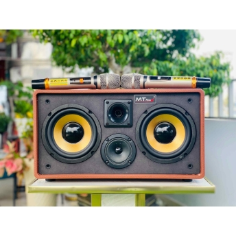 Loa Xách Tay Karaoke MTMAX M16Pro Bass Đôi 16.5CM, trung 7.6cm, treble 5cm Pin 12.000mAh, Bo Mạch Cao Cấp K10Plus, Micro nhôm Công Suất 480W