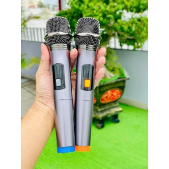 Loa Xách Tay MT888 Hệ Thống 8 Loa Âm Thanh Đa Chiều Bass20 Đôi Công Suất 500W Bass Căng Ấm, Tiếng Lên Siêu Rõ Đi Kèm Cặp Micro Hát Nhẹ Vang Sâu