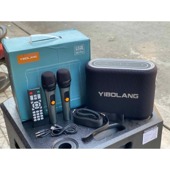 Loa Xách Tay YIBOLANG X83Pro - Công Suất 120W - Âm Thanh Đánh Cực Khủng, Nghe Siêu Hay, Tặng Kèm 2 Micro Không Dây Và Phụ Kiện Dây Đeo Chéo