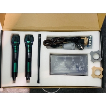 Micro Bóng Tube Cao Cấp MTMAX M2Pro, Bắt Sóng Xa Đến 120 Mét Tần Số UHF Cực Cao UHF 640-690 MHz Cùng Công Nghệ Cảm Biến Tự Ngắt Hiện Đại, Thiết Kế Sang Trọng Khi Setup Mọi Không Gian 