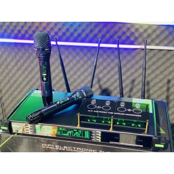 Micro Bóng Tube Cao Cấp MTMAX M2Pro, Bắt Sóng Xa Đến 120 Mét Tần Số UHF Cực Cao UHF 640-690 MHz Cùng Công Nghệ Cảm Biến Tự Ngắt Hiện Đại, Thiết Kế Sang Trọng Khi Setup Mọi Không Gian 