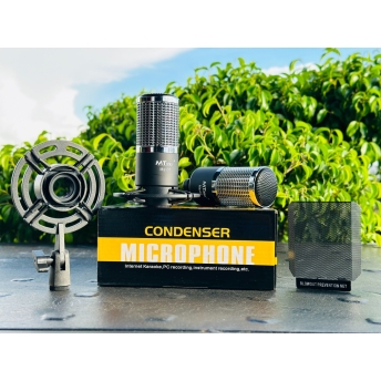 Micro Thu Âm Chính Hãng MTMAX MAX07 - Micro Condenser Livestream Cao Cấp, Hỗ Trợ Nguồn 48V, Âm Thanh Chuẩn Chuyên Nghiệp, Lọc Âm Cực Tốt, Dễ Dàng Sử Dụng.
