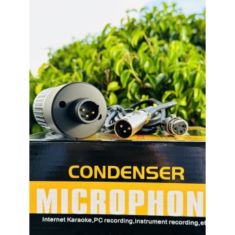 Micro Thu Âm Chính Hãng MTMAX MAX07 - Micro Condenser Livestream Cao Cấp, Hỗ Trợ Nguồn 48V, Âm Thanh Chuẩn Chuyên Nghiệp, Lọc Âm Cực Tốt, Dễ Dàng Sử Dụng.