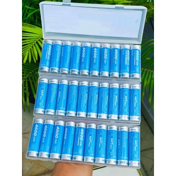 Bộ 10 Pin Sạc 4600 chính hãng MTMAX Dung Lượng 1200mAh/Pin Sạc Được 1000 Lần Sử Dụng Cho Micro Không Dây, Remote, xe điều khiển, máy khoan, đèn năng lượng mặt trời...