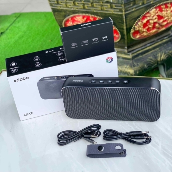 Loa Nghe Nhạc Bluetooth Xdobo since 2007 luxe Công Suất 60W Hợp Kim Bọc Lưới Cao Cấp Sang Trọng Âm Thanh Mạnh Mẽ, Thoải Mái Nghe Nhạc, Mang Đi Du Lịch Dễ Dàng