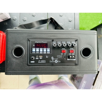 Siêu Phẩm Loa Xách Tay 9 Đường Tiếng MTmax JT 8801 - Loa Karaoke Giá Rẻ Âm Thanh Siêu Đỉnh, Công Suất Lớn 150W, 1 Bass 20CM và 8 Treble, Đi Kèm 2 Micro Không Dây Cao Cấp Bảo Hành 12 Tháng.