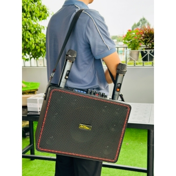 Siêu Phẩm Loa Xách Tay 9 Đường Tiếng MTmax JT 8801 - Loa Karaoke Giá Rẻ Âm Thanh Siêu Đỉnh, Công Suất Lớn 150W, 1 Bass 20CM và 8 Treble, Đi Kèm 2 Micro Không Dây Cao Cấp Bảo Hành 12 Tháng.