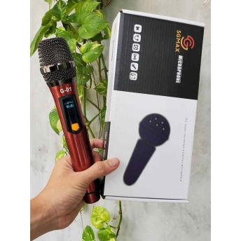 Micro Không Dây SGMAX G01 , Mẫu Mới, Chuyên Dùng Cho karaoke Hát Nhẹ
