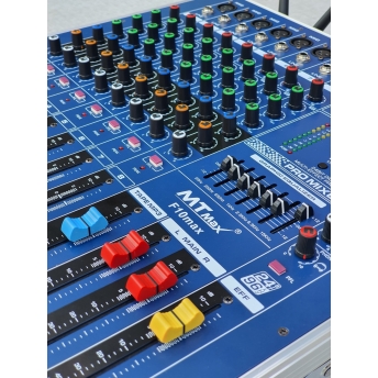 Mixer MTMAX F10 MAX liền công suất cực khủng chuyên nghiệp tích hợp nhiều chức năng