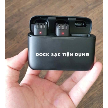 Mic không dây MTMAX J13 dành cho điện thoại gọn kết nối nhanh pin khỏe