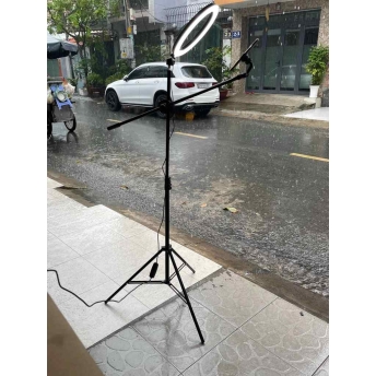 Chân đèn livestream MTMAX MT15A quay phim chụp hình kèm đèn 26cm nhỏ gọn chắc chắn