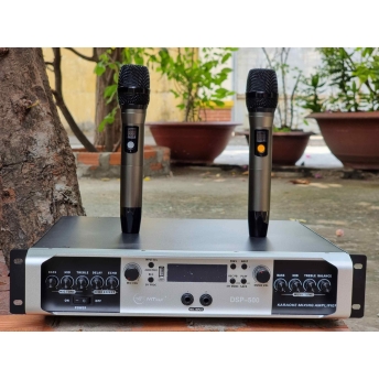 Đẩy liền vang MTMAX DSP 500 - Đa năng chỉnh cơ dễ sử dụng