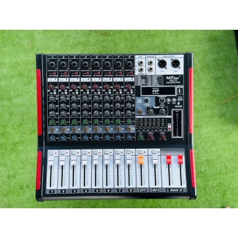 Bàn mixer MTMAX MAX12 – Âm Thanh Kỹ Thuật Số 8 Kênh, Bộ Điều Khiển Trộn Karaoke DJ Chuyên Nghiệp