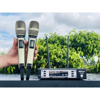 Micro Đầu Thu Cao Cấp Chính Hãng MTMAX MT500 Chuyên Dụng Loa Kéo, Amply Hiện Tại Trên Thị Trường