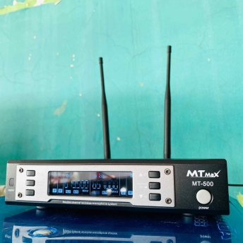 Micro Đầu Thu Cao Cấp Chính Hãng MTMAX MT500 Chuyên Dụng Loa Kéo, Amply Hiện Tại Trên Thị Trường