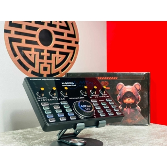Sound Card Livestream DJ Icon upod 2024 Tương Thích Android, IOS chuyên thu âm, livestream...