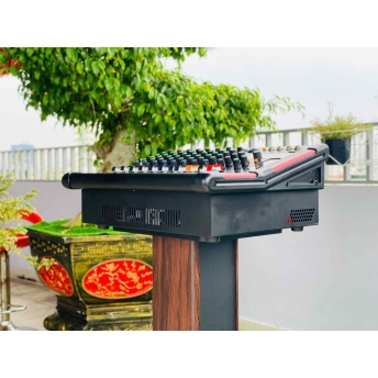 Bàn Mixer MAX13Plus Âm Thanh Kỹ Thuật Số 8 Kênh, 16 Hiệu Ứng DSP