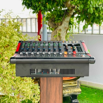 Bàn Mixer MAX13Plus Âm Thanh Kỹ Thuật Số 8 Kênh, 16 Hiệu Ứng DSP
