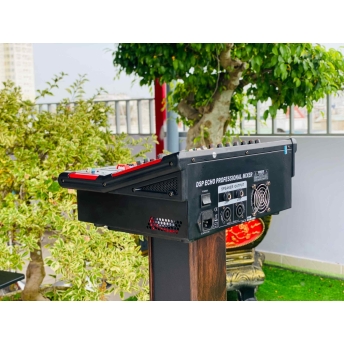 Bàn Mixer MAX13Plus Âm Thanh Kỹ Thuật Số 8 Kênh, 16 Hiệu Ứng DSP