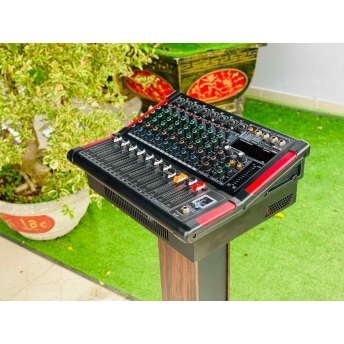 Bàn Mixer MAX13Plus Âm Thanh Kỹ Thuật Số 8 Kênh, 16 Hiệu Ứng DSP