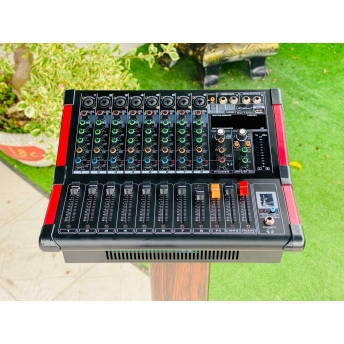Bàn Mixer MAX13Plus Âm Thanh Kỹ Thuật Số 8 Kênh, 16 Hiệu Ứng DSP
