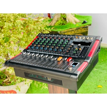Bàn Mixer MAX13Plus Âm Thanh Kỹ Thuật Số 8 Kênh, 16 Hiệu Ứng DSP