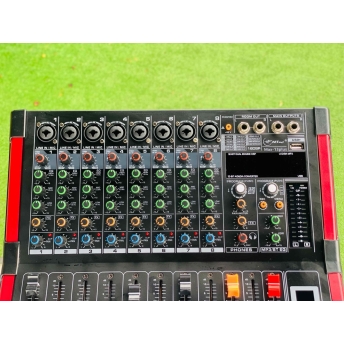 Bàn Mixer MAX13Plus Âm Thanh Kỹ Thuật Số 8 Kênh, 16 Hiệu Ứng DSP