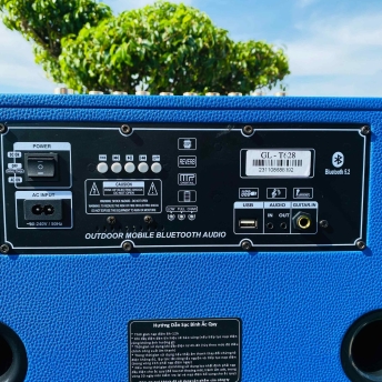 Loa Xách Tay Karaoke MTMAX DK09 Pro Âm Thanh Đa Hướng Hệ Thống 6 Loa 3 Đường Tiếng, 2 Bass 15 Công Suất Đến 450W