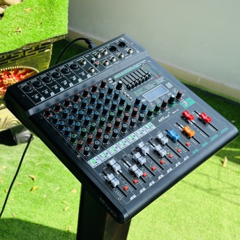 Mixer MTMAX MAX18 – 6 Dường line Tích Hợp Nguồn 48V, 99 Hiệu Ứng DSP, Hát Livestream, Thu Âm, Karaoke Với Dàn Âm Thanh Gia Đình