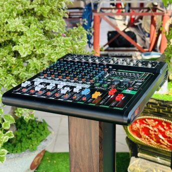 Mixer MTMAX MAX18 – 6 Dường line Tích Hợp Nguồn 48V, 99 Hiệu Ứng DSP, Hát Livestream, Thu Âm, Karaoke Với Dàn Âm Thanh Gia Đình