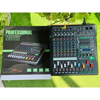 Mixer MTMAX MAX18 – 6 Dường line Tích Hợp Nguồn 48V, 99 Hiệu Ứng DSP, Hát Livestream, Thu Âm, Karaoke Với Dàn Âm Thanh Gia Đình