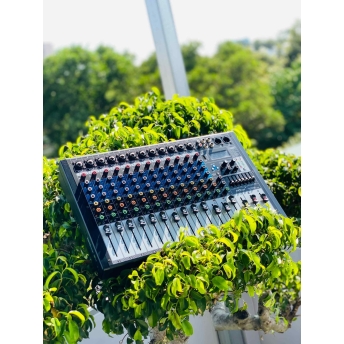 Mixer MTMAX FX22Plus – 12 Dường Line Tích Hợp Nguồn 48V, 99 Hiệu Ứng DSP, Hát Livestream, Thu Âm, Karaoke Với Dàn Âm Thanh Gia Đình