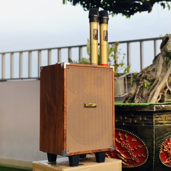 Loa xách tay di động BK51 - Loa Karaoke Chính Hãng Giá Rẻ Công Suất Lớn 100W Bass 20cm Âm Thanh Mạnh Mẽ Tặng Kèm 2 Micro Không Dây Cao Cấp Bảo Hành 12 Tháng