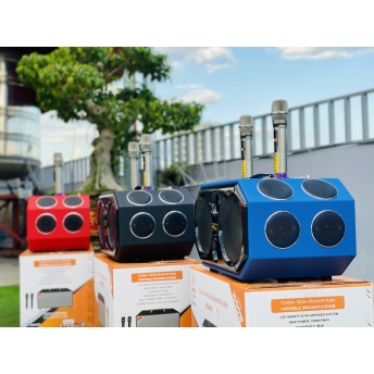 Loa Xách Tay Karaoke MTMAX K124 Pro 12 Loa Cao Cấp Âm Thanh Đa Hướng Hệ Thống Bass Trung Treble, 2 Bass 20 Công Suất Đến 550W