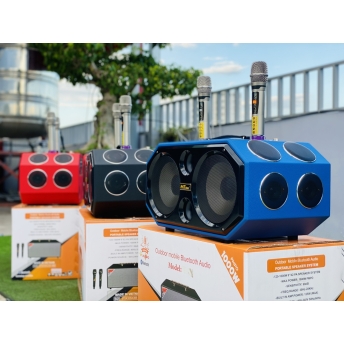 Loa Xách Tay Karaoke MTMAX K124 Pro 12 Loa Cao Cấp Âm Thanh Đa Hướng Hệ Thống Bass Trung Treble, 2 Bass 20 Công Suất Đến 550W