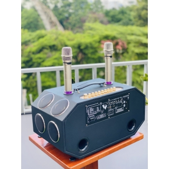 Loa Xách Tay Karaoke MTMAX K124 Pro 12 Loa Cao Cấp Âm Thanh Đa Hướng Hệ Thống Bass Trung Treble, 2 Bass 20 Công Suất Đến 550W