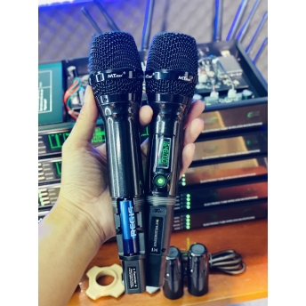 Micro Bóng Tube Cao Cấp MTMAX M1Pro, Bắt Sóng Xa Đến 120 Mét Tần Số UHF Cực Cao UHF 640-690 MHz Cùng Công Nghệ Cảm Biến Tự Ngắt Hiện Đại, Thiết Kế Sang Trọng Khi Setup Mọi Không Gian 