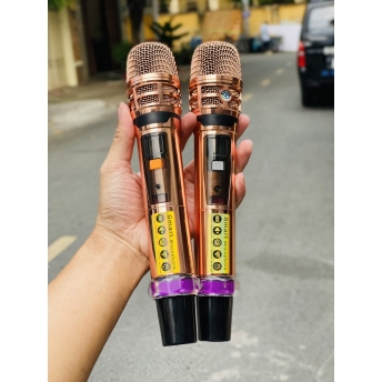 Loa Xách Tay Sang Trọng Full Gỗ MTMAX G5Pro Hệ Thống 8 Loa Âm Thanh Đa Chiều Bass20 Đôi Công Suất 500W Công Nghệ Bass Boost Nghe Nhạc Căng Ấm, Tiếng Lên Siêu Rõ Đi Kèm Cặp Micro Hát Nhẹ Vang Sâu