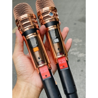 Loa Xách Tay Sang Trọng Full Gỗ MTMAX G5Pro Hệ Thống 8 Loa Âm Thanh Đa Chiều Bass20 Đôi Công Suất 500W Công Nghệ Bass Boost Nghe Nhạc Căng Ấm, Tiếng Lên Siêu Rõ Đi Kèm Cặp Micro Hát Nhẹ Vang Sâu