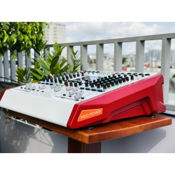 Mixer Cao Cấp Liên Công Suất MTMAX F23Pro 8 Đường Line 7 Band Equalizer Mượt Mà 99 Hiệu Ứng Chuyên Nghiệp DSP Bluetooth 5.0 Nguồn Điện Phantom + 48V Chất Lượng Cao