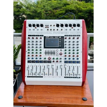 Mixer Cao Cấp Liên Công Suất MTMAX F23Pro 8 Đường Line 7 Band Equalizer Mượt Mà 99 Hiệu Ứng Chuyên Nghiệp DSP Bluetooth 5.0 Nguồn Điện Phantom + 48V Chất Lượng Cao