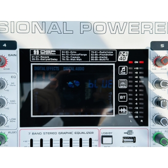 Mixer Cao Cấp Liên Công Suất MTMAX F23Pro 8 Đường Line 7 Band Equalizer Mượt Mà 99 Hiệu Ứng Chuyên Nghiệp DSP Bluetooth 5.0 Nguồn Điện Phantom + 48V Chất Lượng Cao