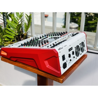 Mixer Cao Cấp Liên Công Suất MTMAX F23Pro 8 Đường Line 7 Band Equalizer Mượt Mà 99 Hiệu Ứng Chuyên Nghiệp DSP Bluetooth 5.0 Nguồn Điện Phantom + 48V Chất Lượng Cao