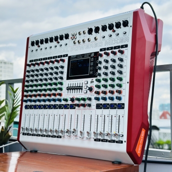 Mixer Cao Cấp Liên Công Suất MTMAX F25Pro 12 Đường Line Công Suất 950W + 950W 7 Band Equalizer Mượt Mà 99 Hiệu Ứng Chuyên Nghiệp DSP Bluetooth 5.0 Nguồn Điện Phantom + 48V Chất Lượng Cao