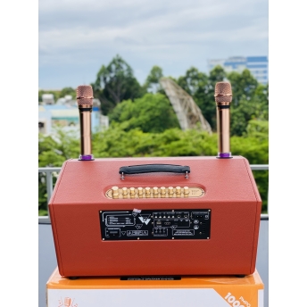 Loa Xách Tay MTMAX Y6 Công Suất 500W Hệ Thống 6 Loa 3 Đường Tiếng Bass Đôi 20 Âm Thanh Đa Chiều Kèm 2 Micro Karaoke Hát Nhẹ Vang Sâu