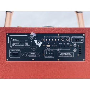 Loa Xách Tay MTMAX Y6 Công Suất 500W Hệ Thống 6 Loa 3 Đường Tiếng Bass Đôi 20 Âm Thanh Đa Chiều Kèm 2 Micro Karaoke Hát Nhẹ Vang Sâu