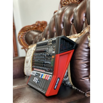 Mixer MTMAX F88Pro Đẩy Liền Vang Liền Mixer Công Suất 8 Cổng Micro Chỉnh Equalizer 99 Hiệu Ứng DSP