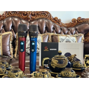 Micro Không Dây SGMAX G02 , Mẫu 2 Mic Mới, Chuyên Dùng Cho karaoke Hát Nhẹ
