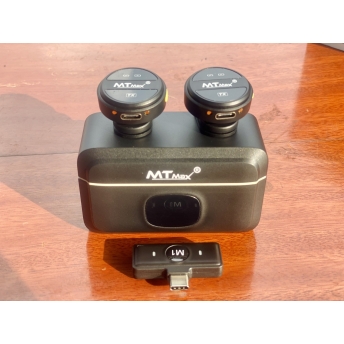 Wireless Microphone KTV-M1 -  Micro Cài Áo Không Dây Hoàn Hảo Cho Mọi Sự Kiện - Chống Ồn, Chống Nhiễu, Lọc Tạp Âm Thông Minh - Kết Nối Không Dây, Có Dây Đa Dạng