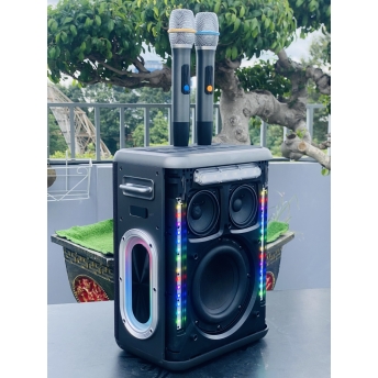 Loa Xách Tay Bluetooth 5.3 MTMAX X69 Pro, Công Suất 300W Mạnh Mẽ, Cho Âm Thanh Sống Động, Chân Thật, Tích Hợp Công Nghệ Chống Nước IPX6, DSP Cho Âm Thanh Chuẩn, Thích Hợp Giải Trí Gia Đình, Phòng Trà,...